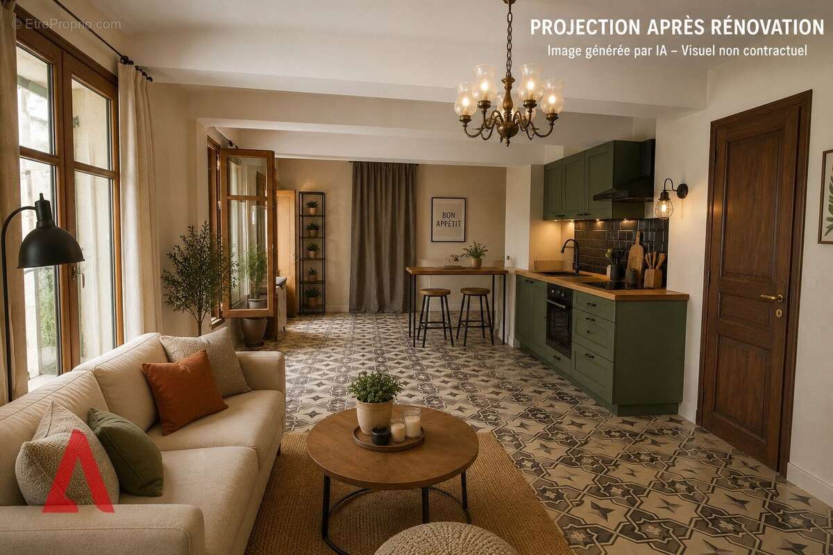 Maison Vigneronne de Charme 4 chambres + 4 Appartements à Rénover  Projet Immobilier Rare à Gabian, Jardin 400 m², 2 Garages   - photo 10