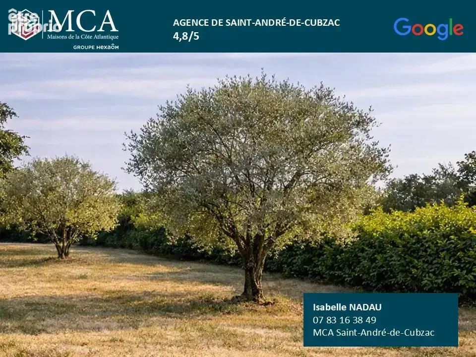 Terrain 613 m² à vendre à Saint-Laurent-D'arce (33240) - photo 2