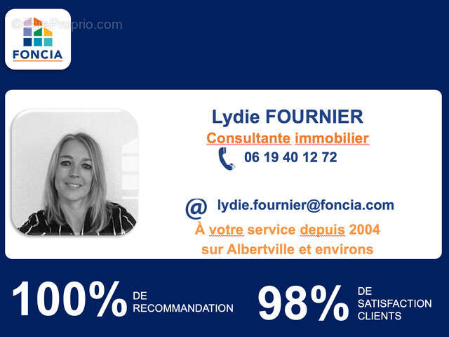 Appartement à ALBERTVILLE