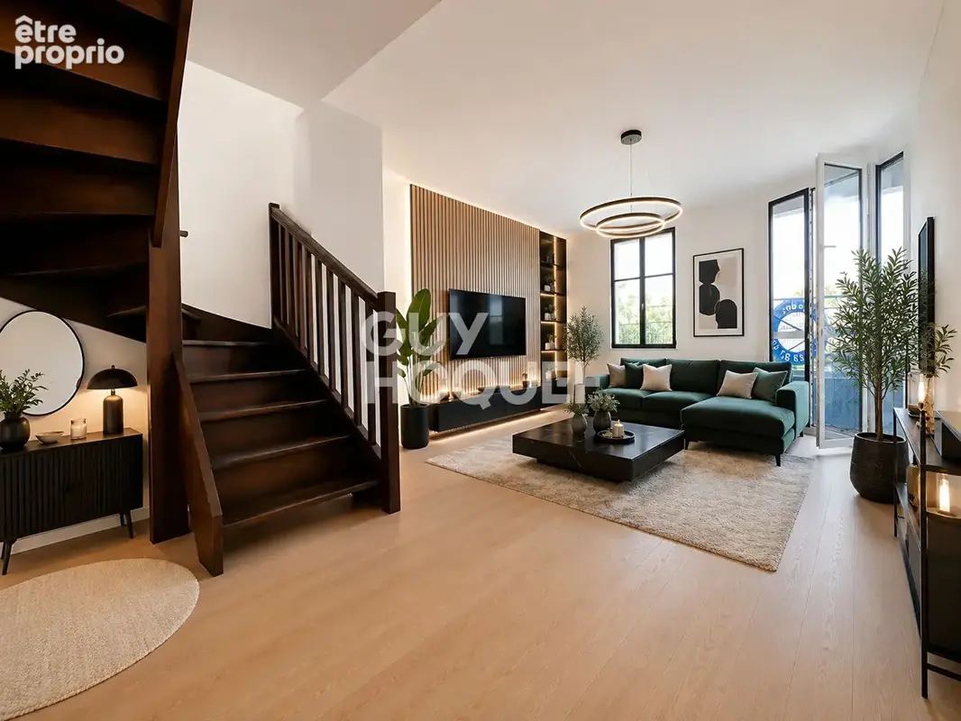 Appartement 3 pièces à vendre - Vieux Massy, dernier étage avec balcon - photo 1