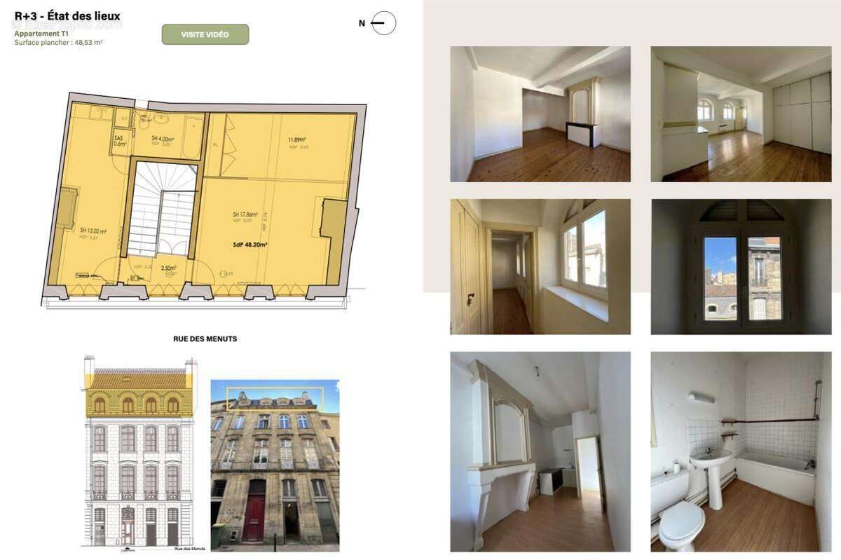 Appartement à BORDEAUX