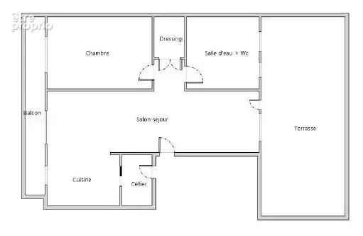 CARPENTRAS (84) - Superbe appartement rénové avec terrasse de 49 m² et vue panoramique - photo 12