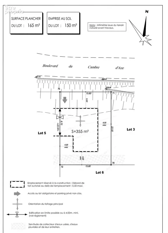 FONT-ROMEU - Terrain à bâtir 353 m2    Terrain viabilisé, permis accepté - photo 5