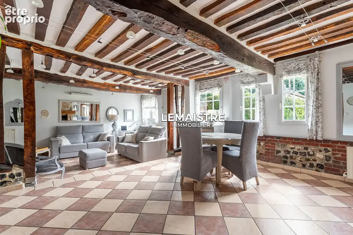 Chaumière à vendre - Le Havre - 102 m² - 2 chambres + bureau - Maison Normande avec jardin, terrasses et garage - photo 6