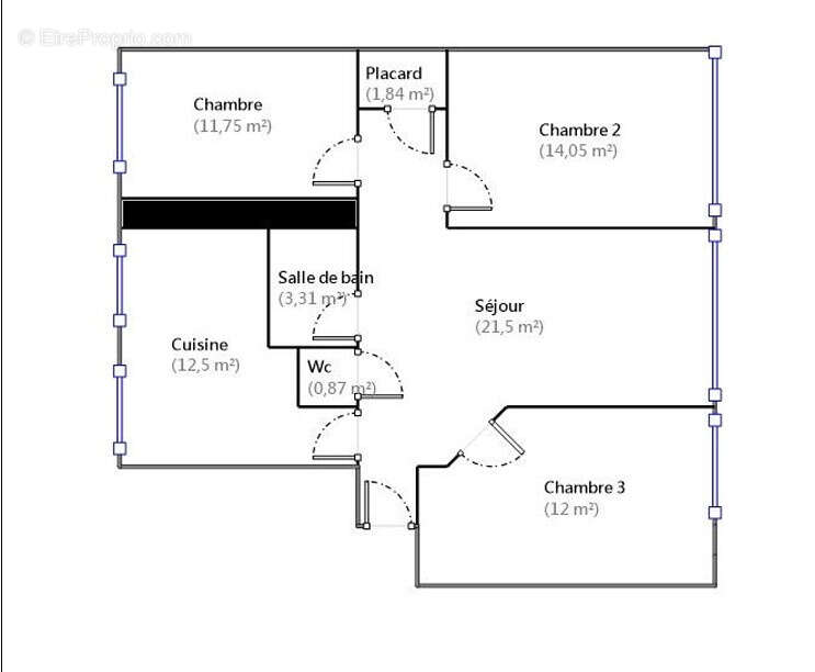 Appartement à TOULOUSE