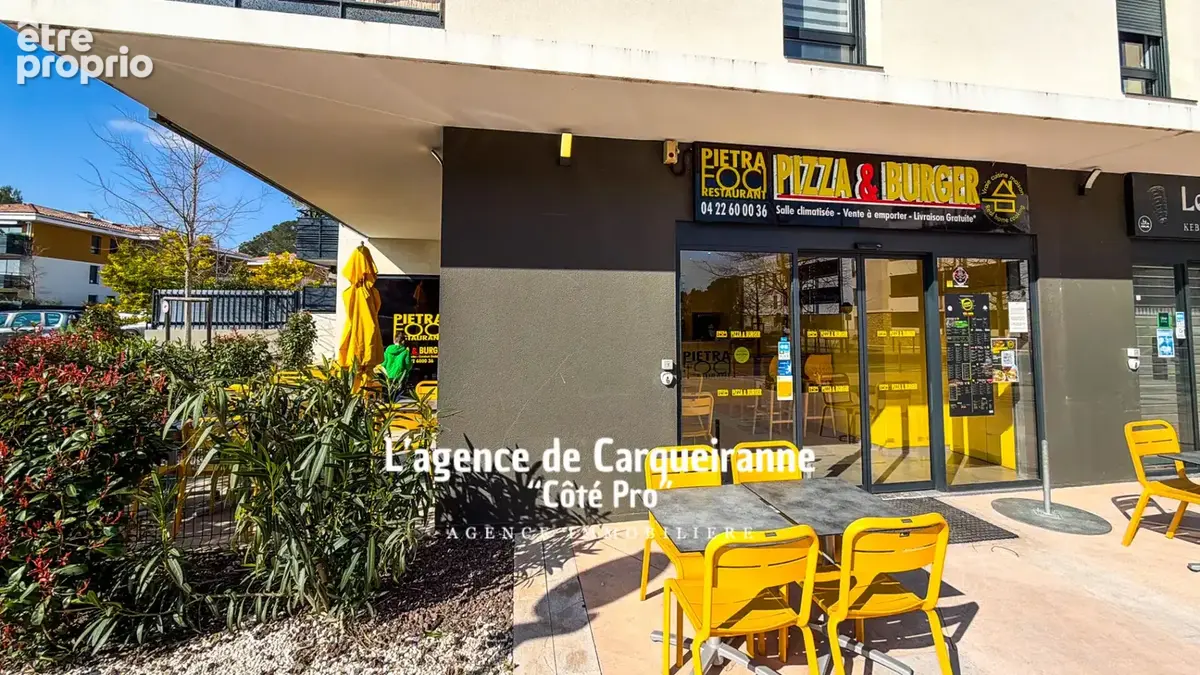 Fonds de commerce restauration rapide 75 m2 idealement situe dans une zone residentielle a cuers - photo 2