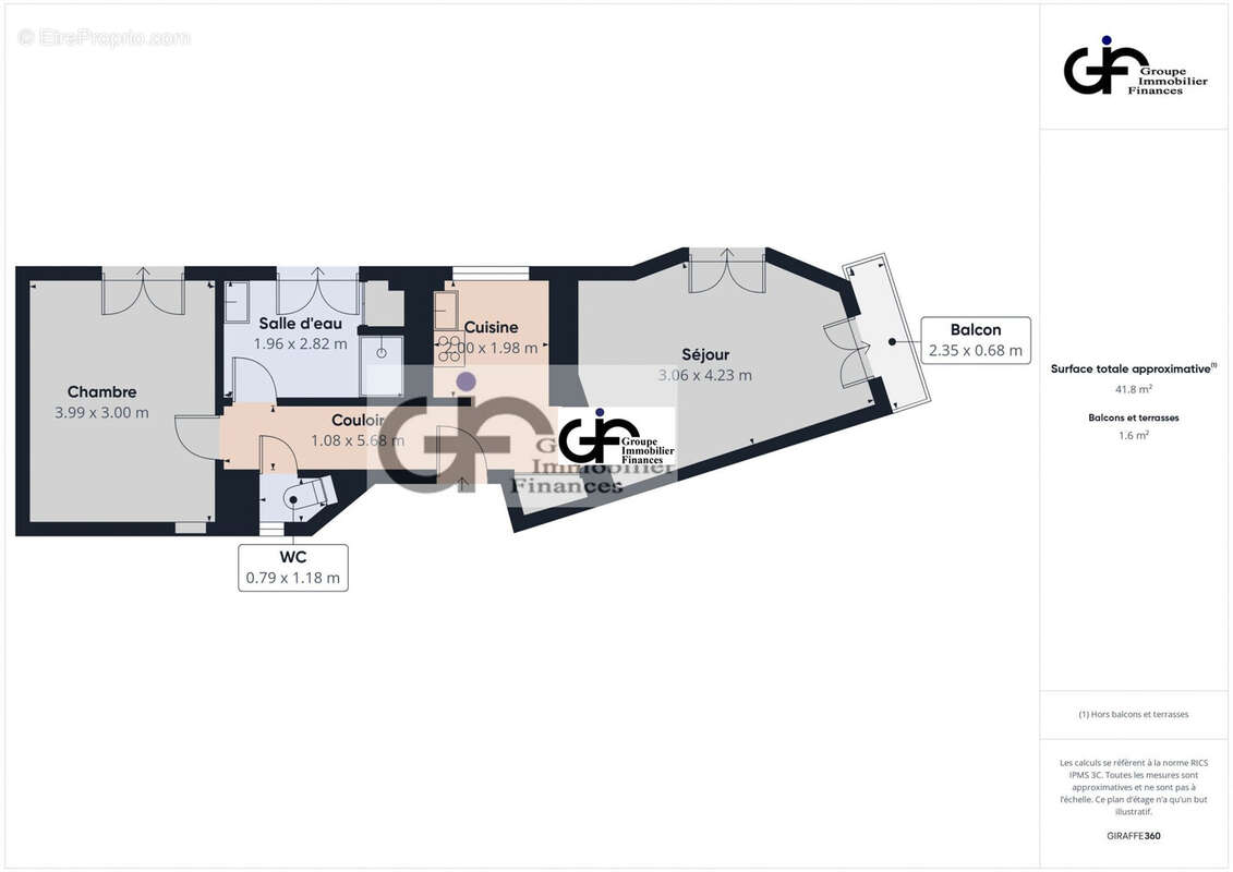 Appartement à PARIS-16E