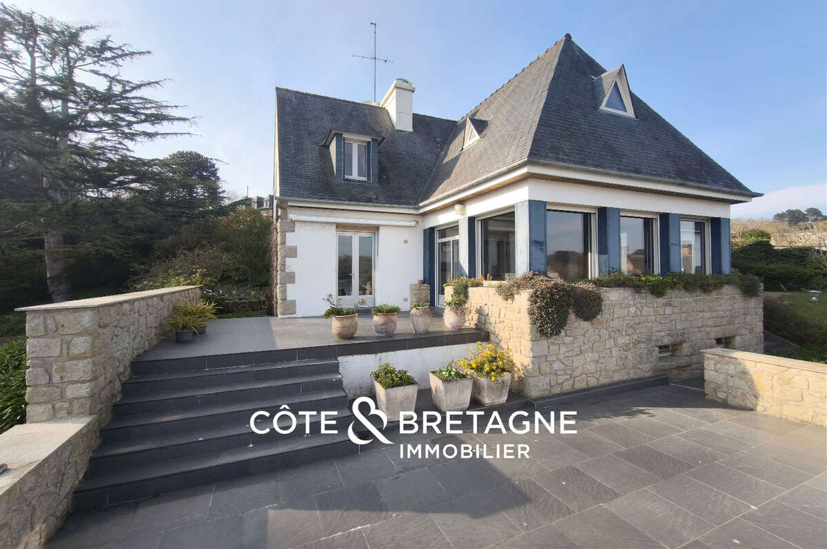 Maison vue panoramique sur l'estuaire du trieux, à lezardrieux - réf : 202649 - photo 2