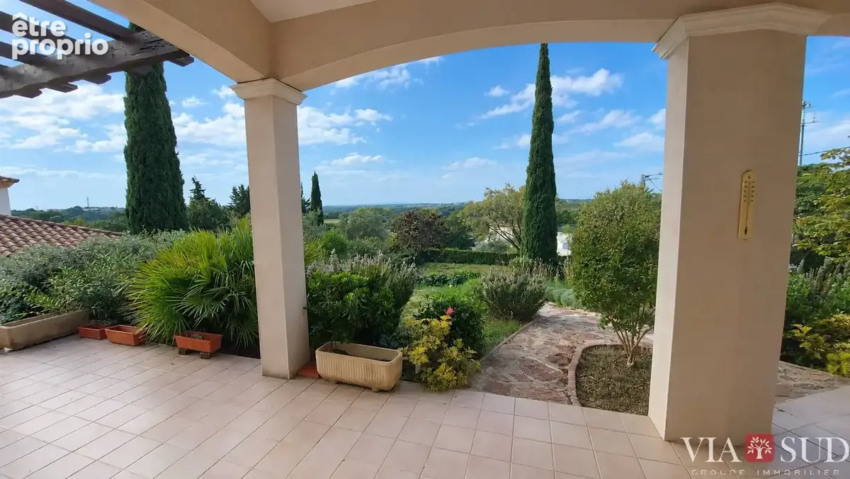 À magalas, maison indépendante avec vue dégagée et terrain piscinable ! - photo 14