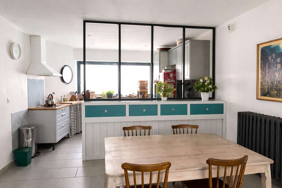 cuisine séjour  - Maison à SAINT-NAZAIRE