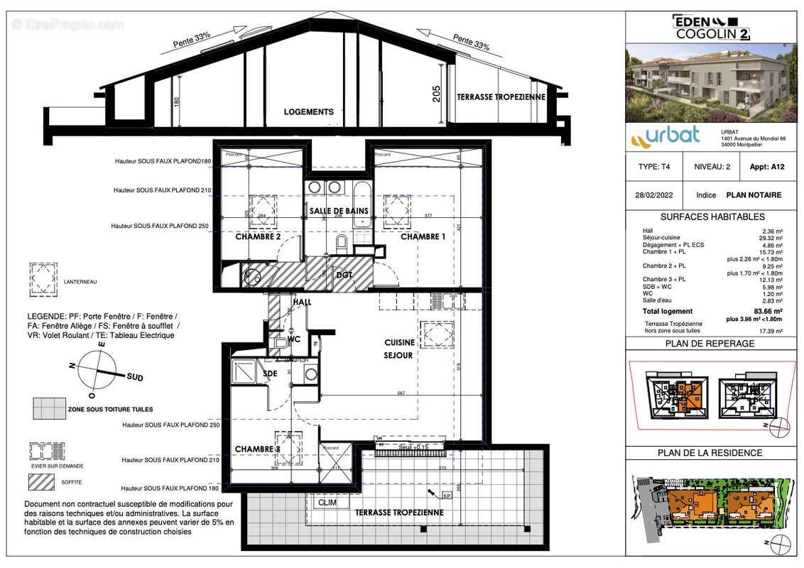 Appartement à COGOLIN