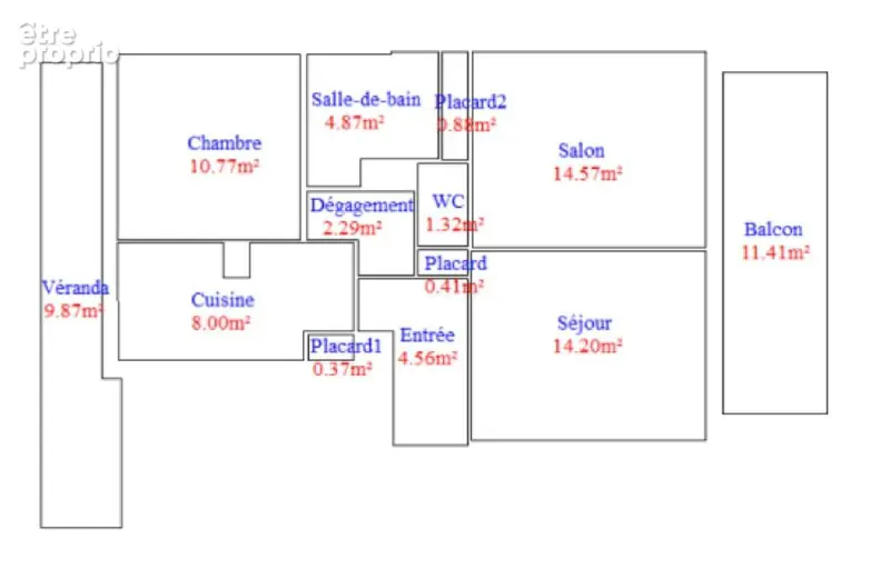 Appartement Saint Laurent Du Var 3 pièce(s)  62 m2 - photo 10