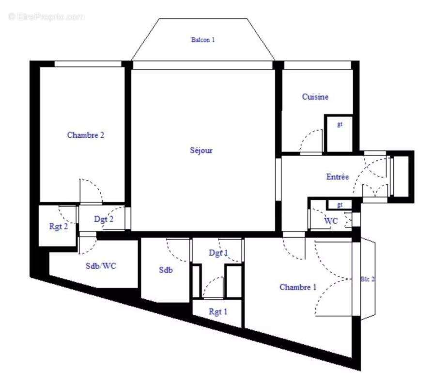 Parc Montsouris,  Appartement de 88m2 avec balcon, cave et parking - photo 4