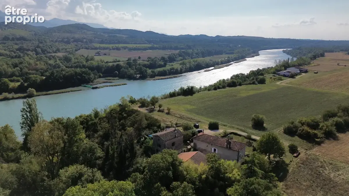 Ancien relais de poste à vendre à Saint-Paul-lès-Romans   305 m2, 1,5 ha et vue Vercors - photo 4