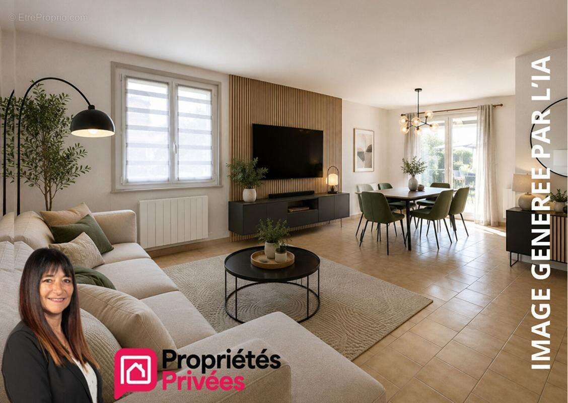 Maison Le Coteau avec 3 chambres et terrain clos - photo 4