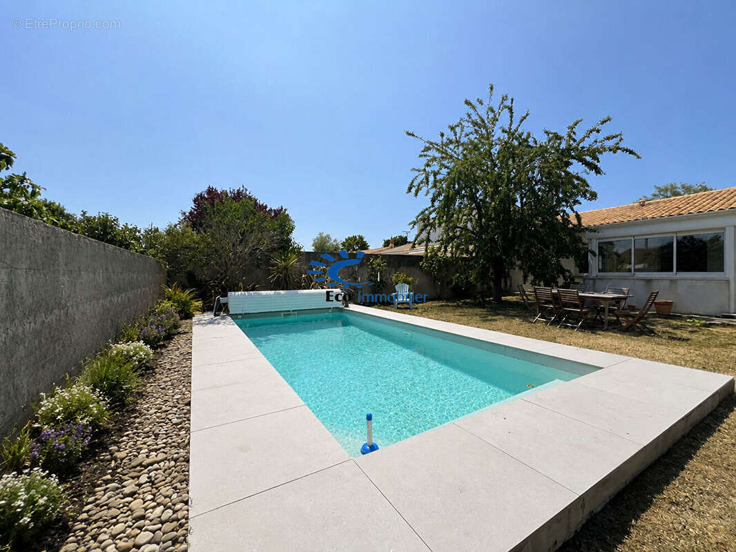 Dompierre sur mer maison plain pied 138 m² garage piscine jardin - photo 2
