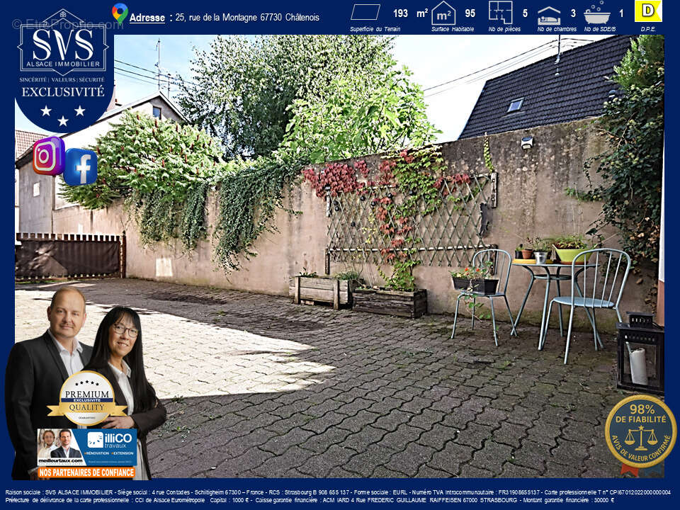 Maison à CHATENOIS