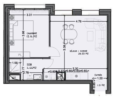 Appartement à MORSANG-SUR-ORGE
