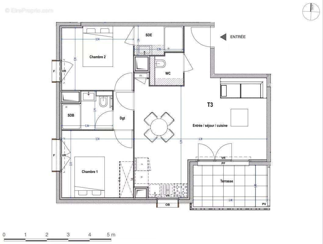 Appartement à ANTIBES