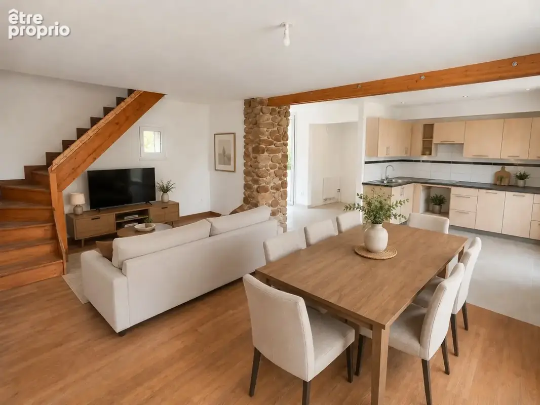 Saint-hilaire-de-la-côte – maison de caractère rénovée – 3 chambres - 94,46 m² – jardin – terrasse - photo 20