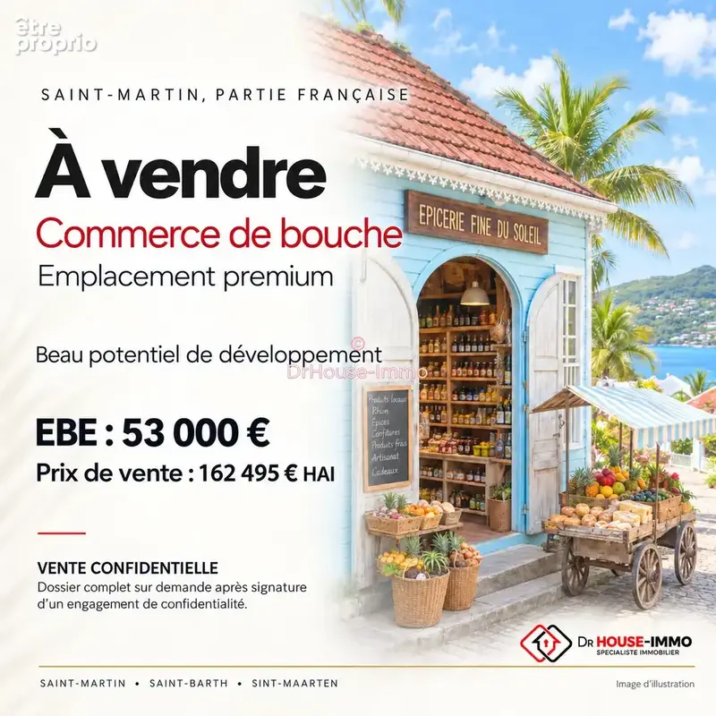 Commerce à SAINT-MARTIN