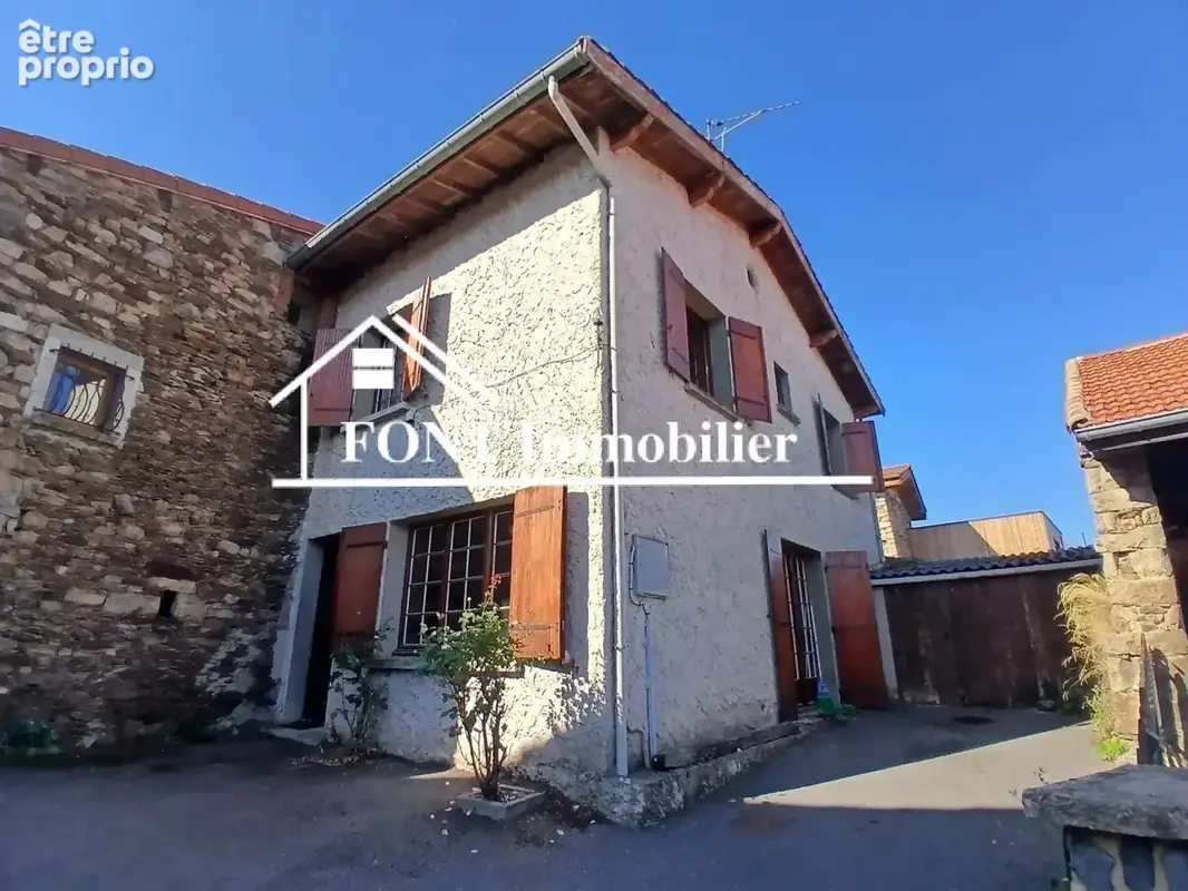 La valla en gier, hauteurs de saint-chamond,  maison de village - photo 2