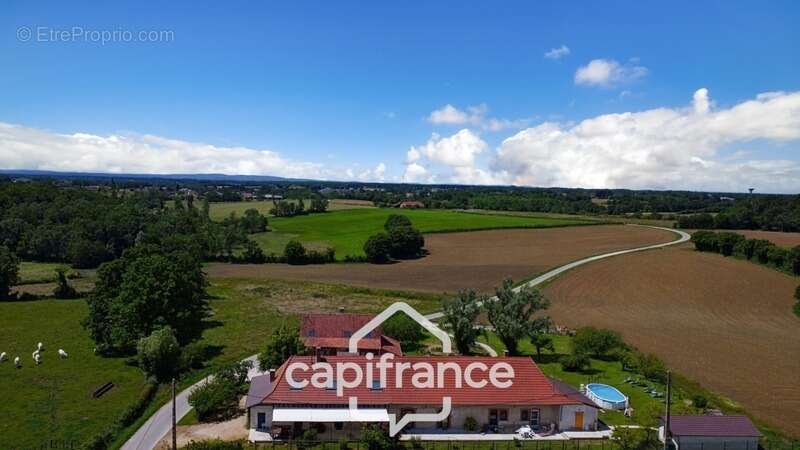 Propriété avec gîtes et chambres d’hôtes dans dépendances séparées et Maison bressane rénovée de 140 m² – Terrain 4374 m² –LOUHA - photo 7
