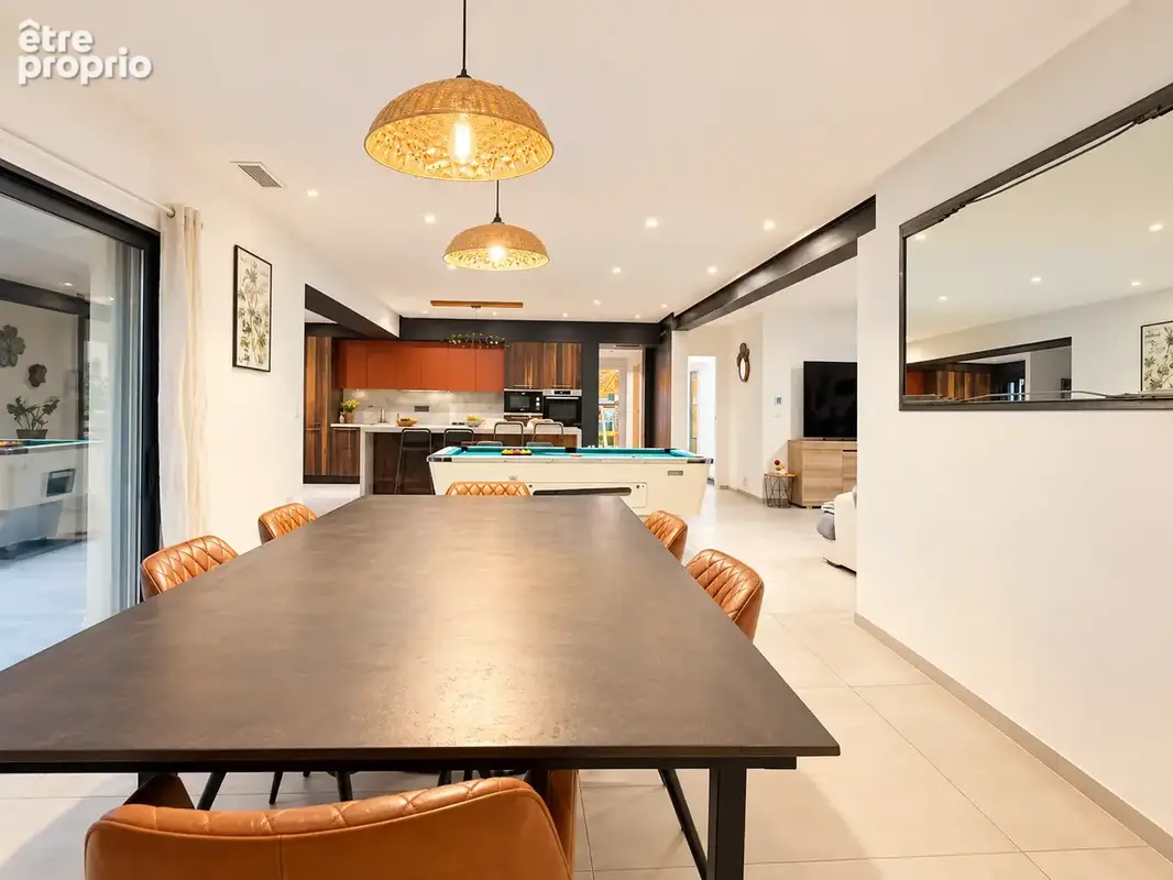 Boisseron, belle maison plain pied entiérement contemporaine, T5 avec garage et son bureau de 50 M2 - photo 8