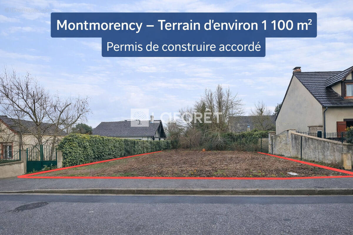 Terrain à MONTMORENCY