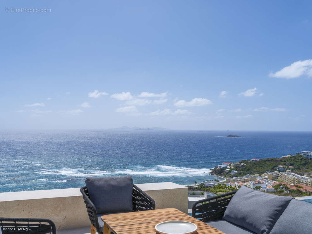 villa 3 chambres Oysrer pound superbe vue mer et St Barth - photo 18