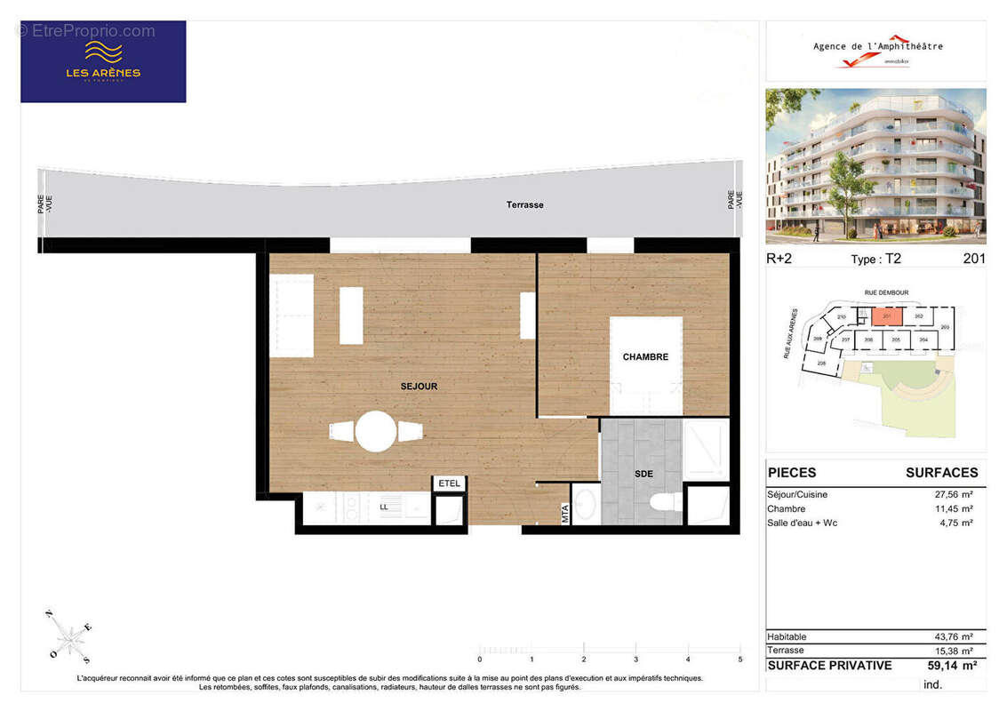 Appartement à METZ