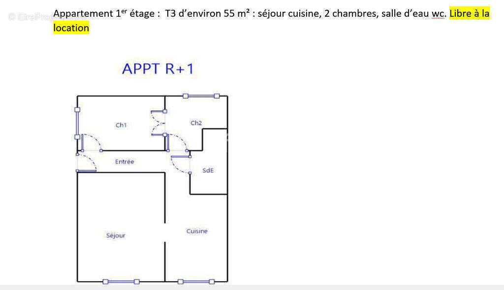 Appartement à RIVE-DE-GIER