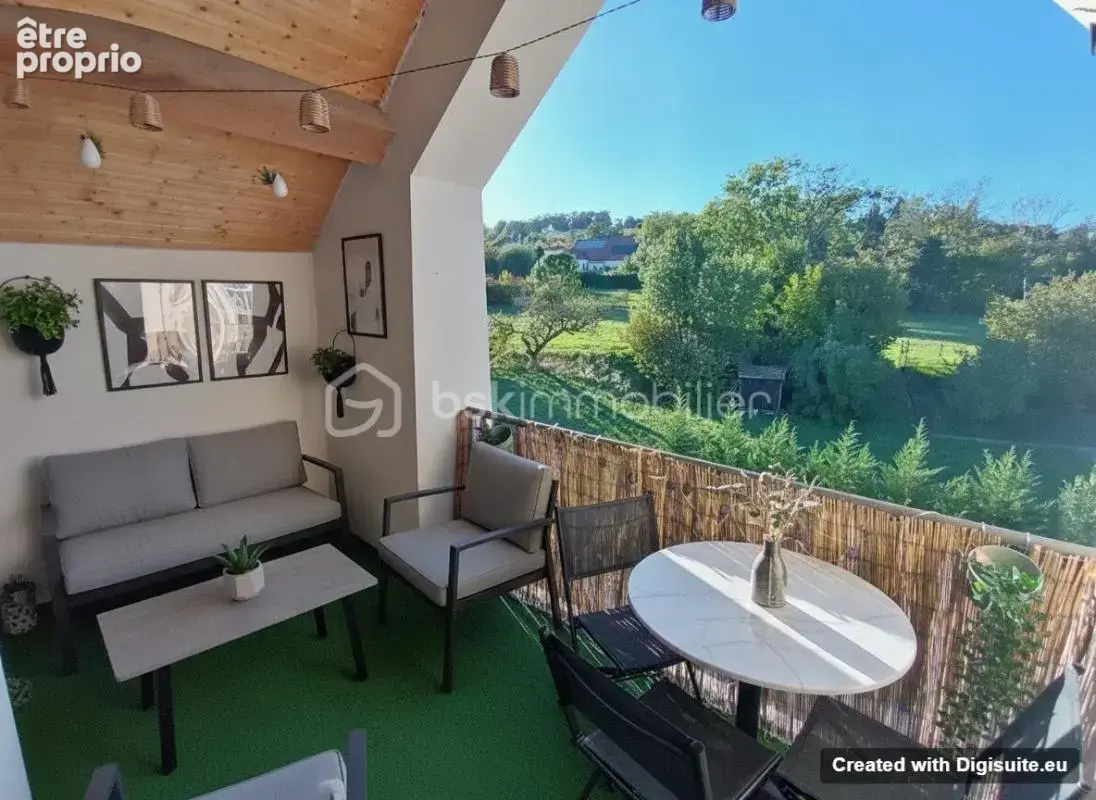 Superbe  appart. t3 de charme dans maison en dern.  etage avec terrasse couverte, vue verdoy - photo 6