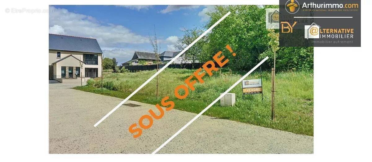 Terrain à LOUVIGNE-DE-BAIS