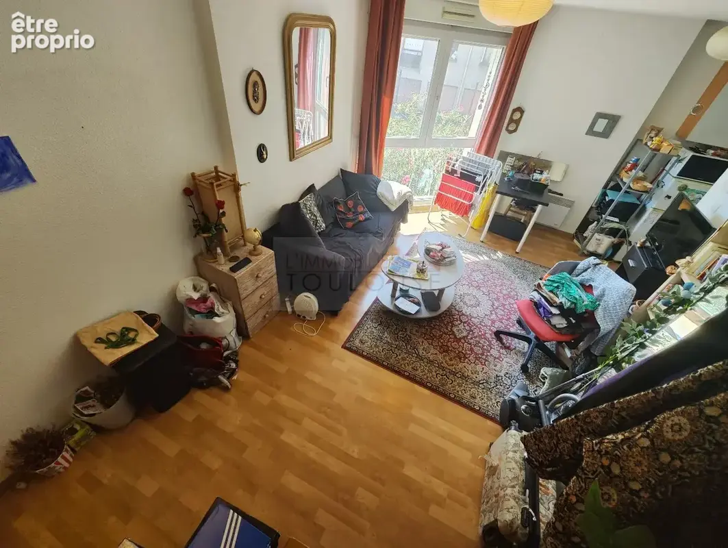 Toulouse 31400  appartement duplex t1 bis vendu loué  parking, cellier, piscine - photo 9