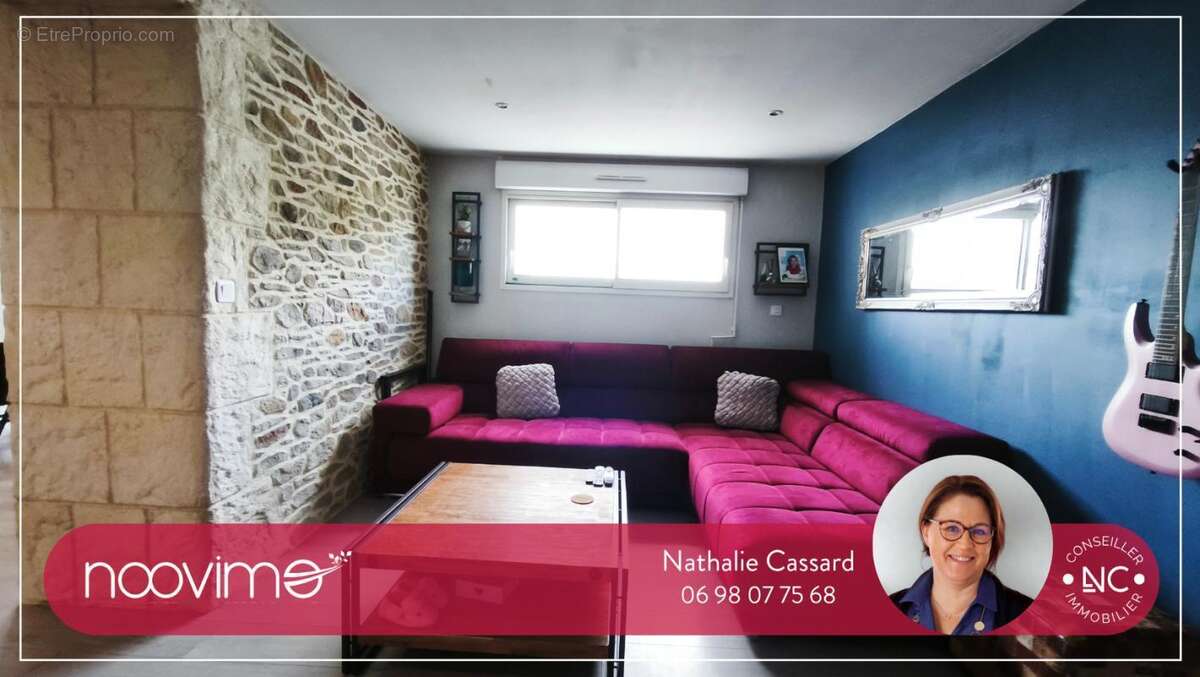 Maison en pierres 96 m2 3 chambres sur  350 m2 à Nort-sur-Er - photo 4