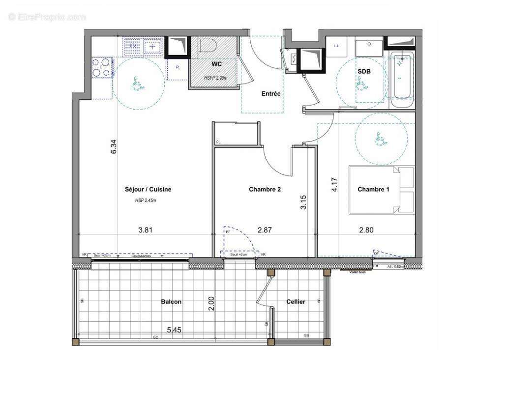 Appartement à FETERNES