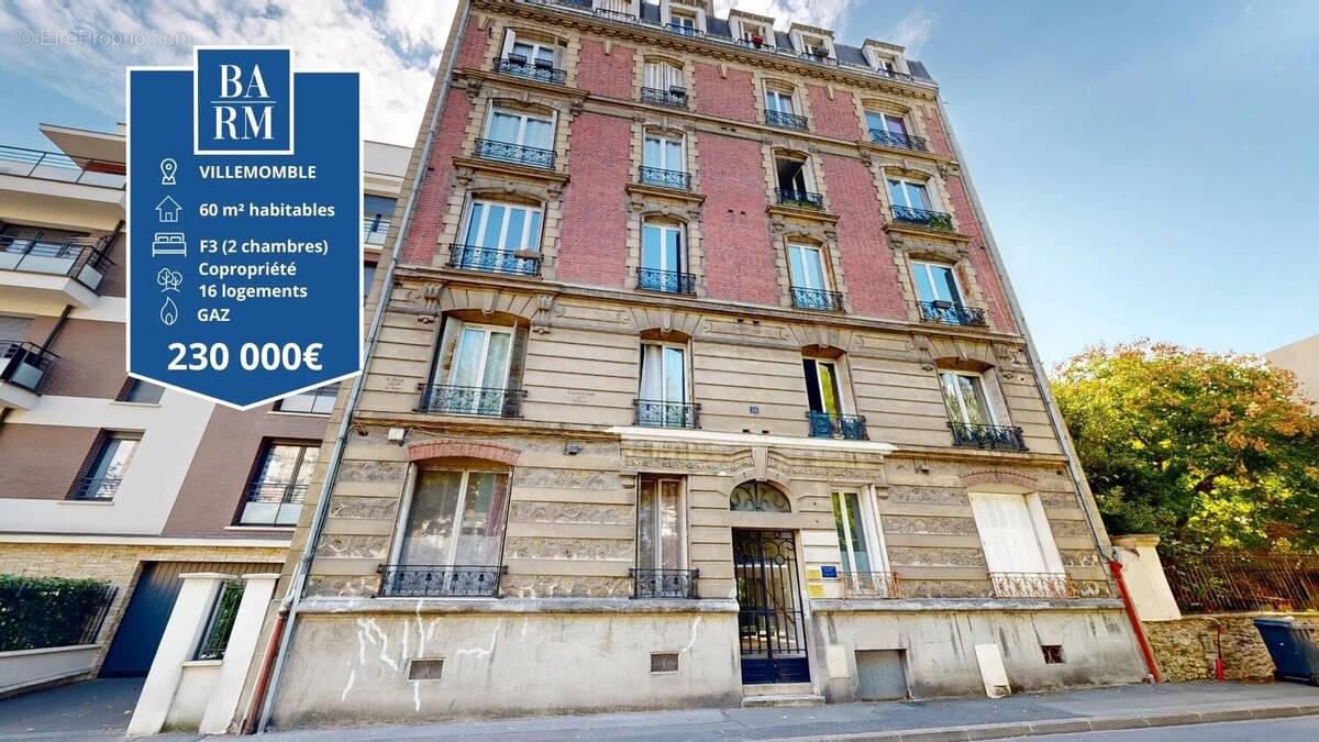 Appartement à VILLEMOMBLE