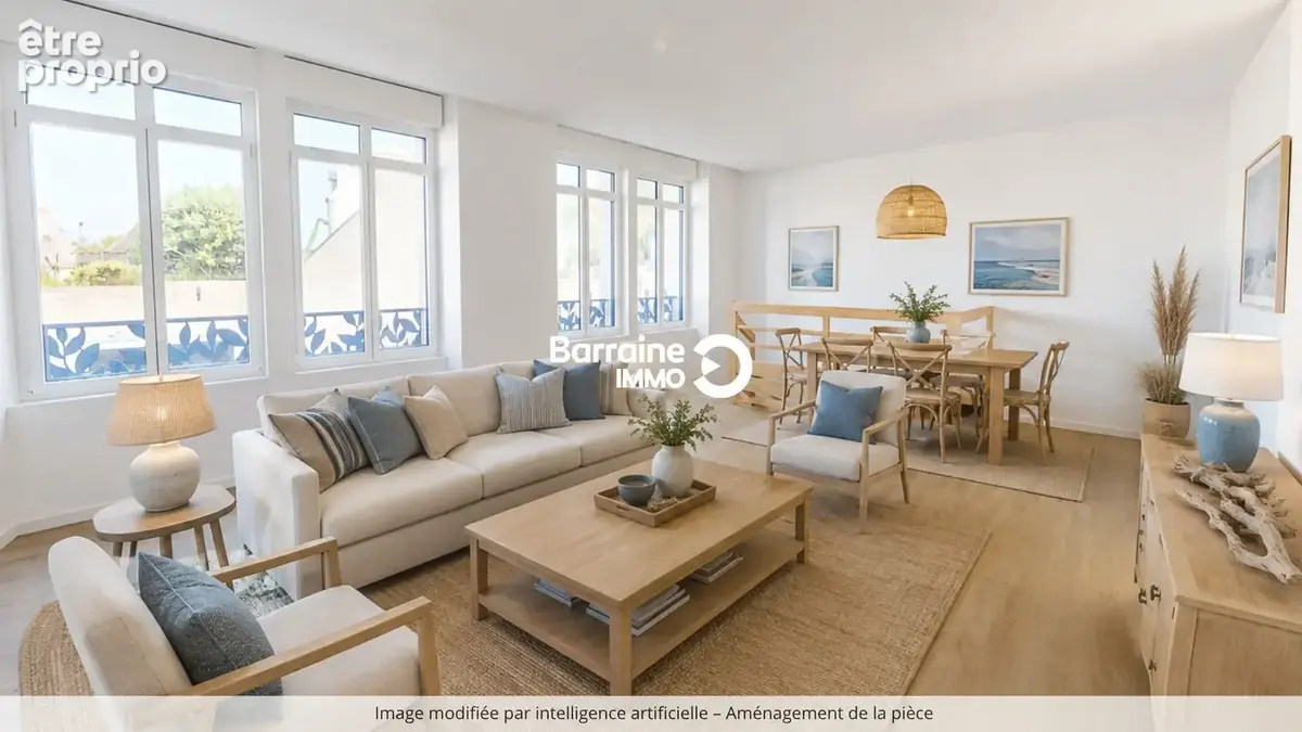 Appartement Roscoff 4 pièce(s) 92.9 m2 - photo 4