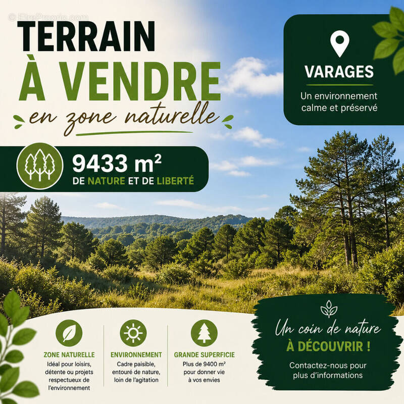 Terrain à VARAGES