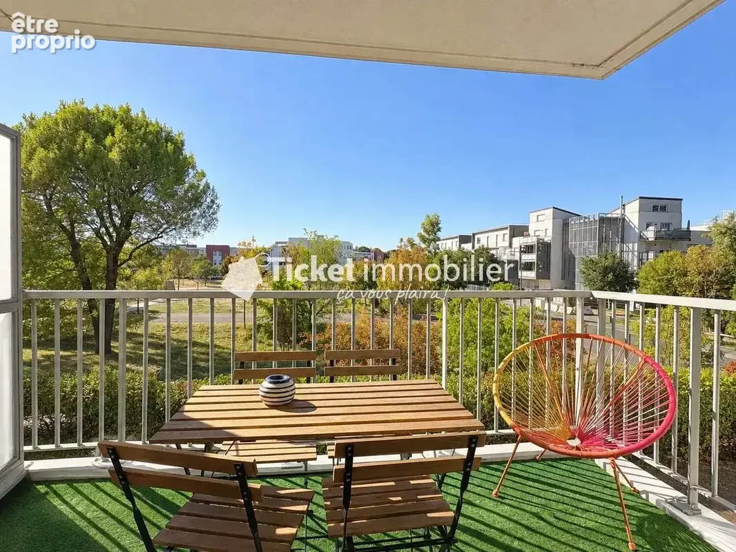 T3 toulouse balcon et parking - photo 2