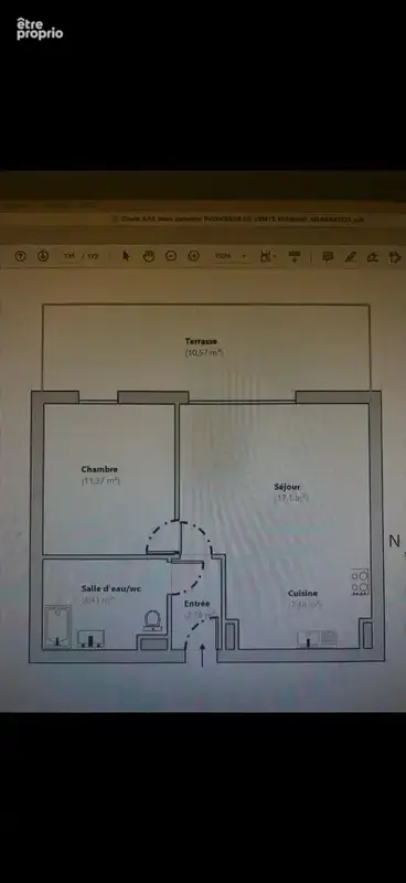 Charmant appartement vendu loué meublé à caïs - fréjus - photo 6