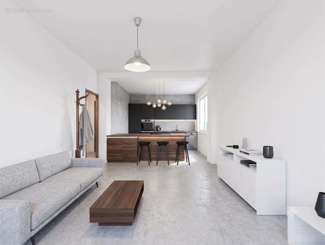 A vendre  grand T2 de 48 m2 à ré-agencer - photo 9