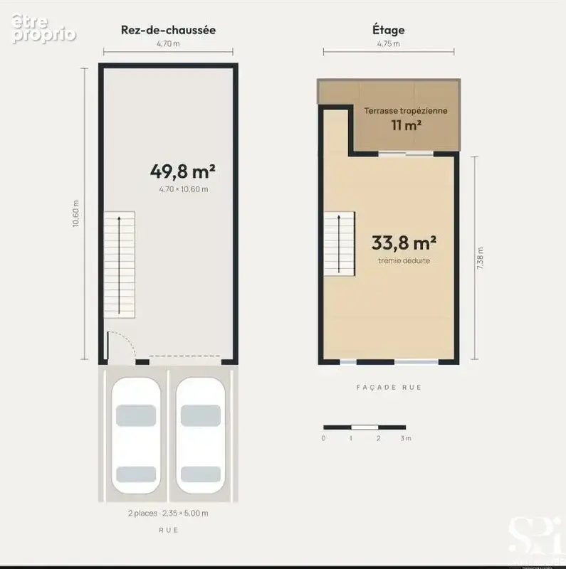 EXCLUSIVITE - CARQUEIRANNE- Vendu brut, modulable, Appartement type loft en duplex - photo 7