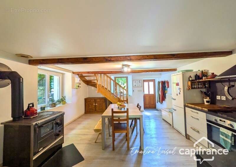 Maison en pierre rénovée avec jardin – 111 m² – Saint-Martin-en-Vercors (26420) - photo 8