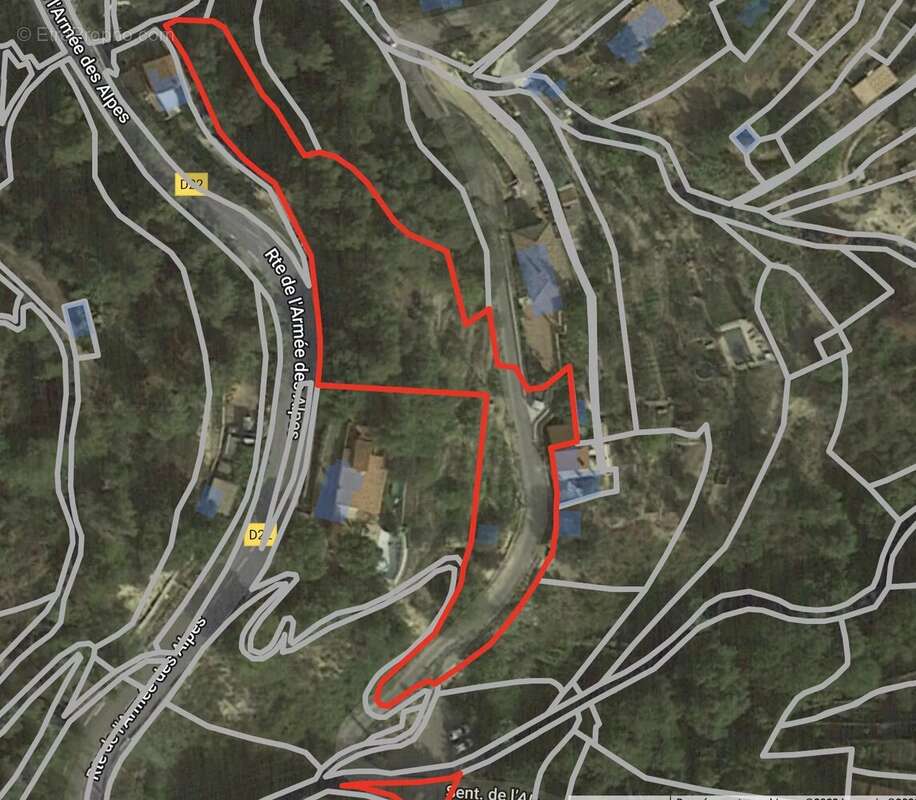 Terrain à SAINTE-AGNES