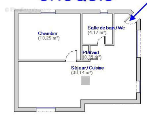Appartement 45 m² à Le Havre  - photo 7
