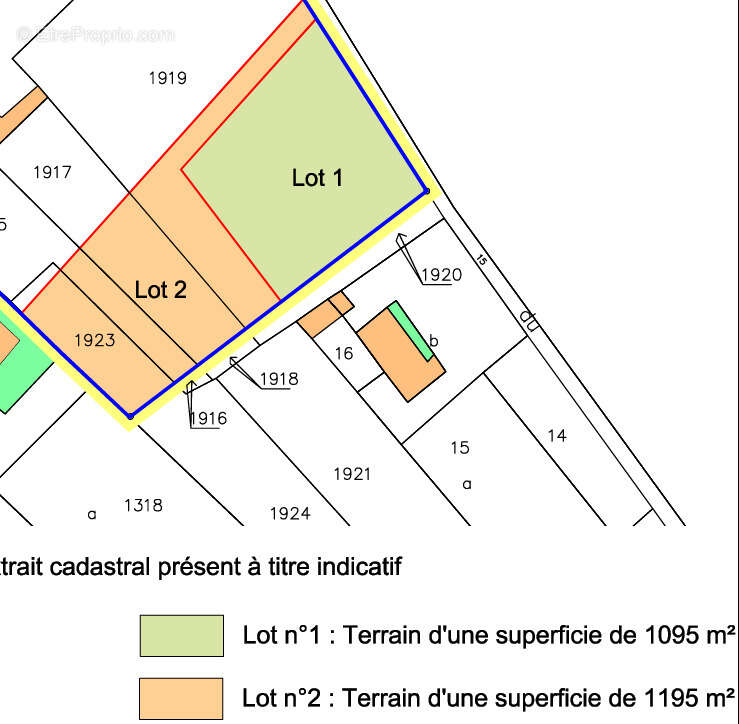 Terrain à CARTELEGUE