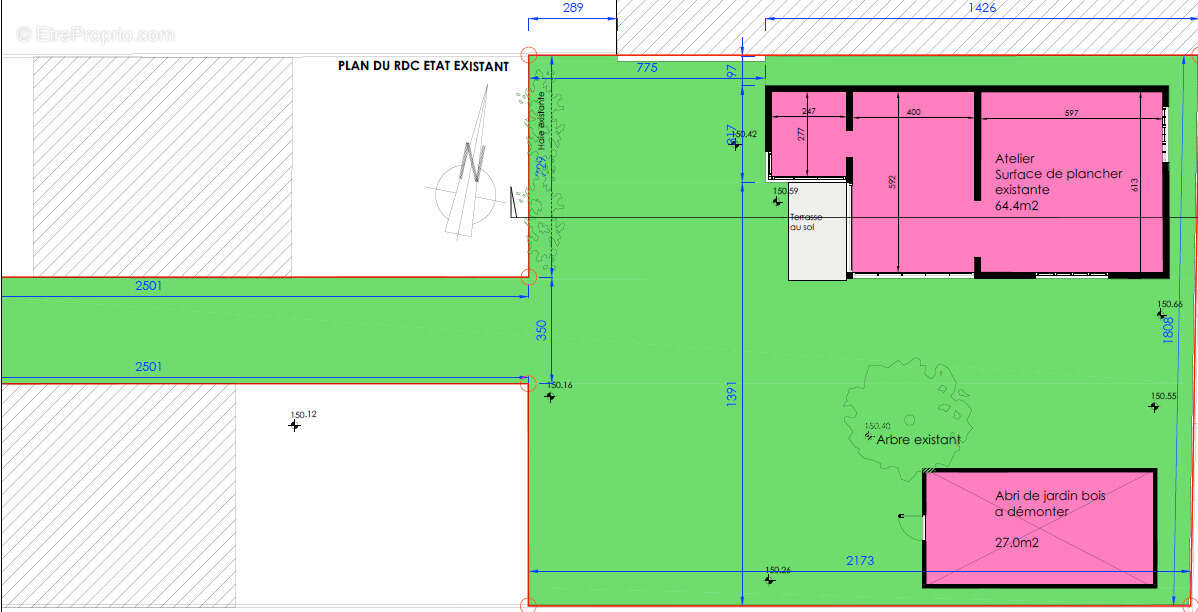 Terrain à CHAMPIGNY-SUR-MARNE