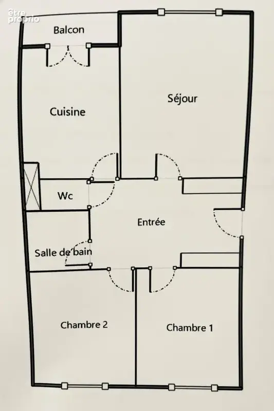 Appartement Venissieux 3 pièce(s) - photo 3